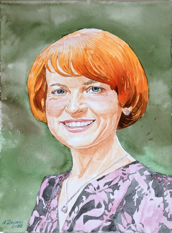 portret akwarelą 1 akwarelowy portret 1