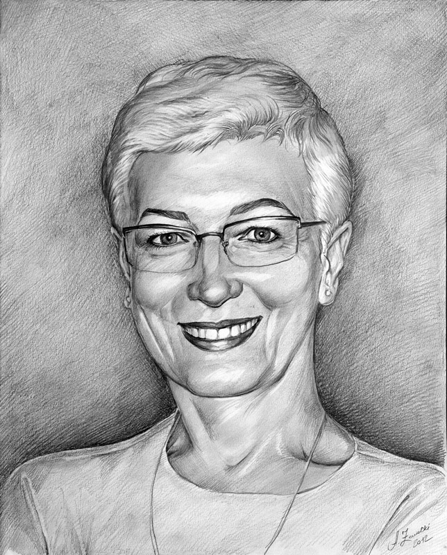 portret kobiety ołówkiem 1 portret kobiety 2