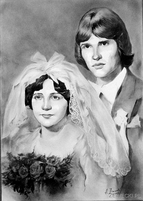 portret ślubny ze zdjęcia portret ślubny 6