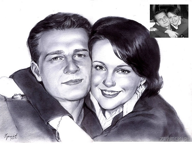 prezent na Walentynki 2 Walentynkowy portret